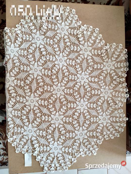 Nowa serweta ręcznie wykonana na szydełku Bielsko-Biała