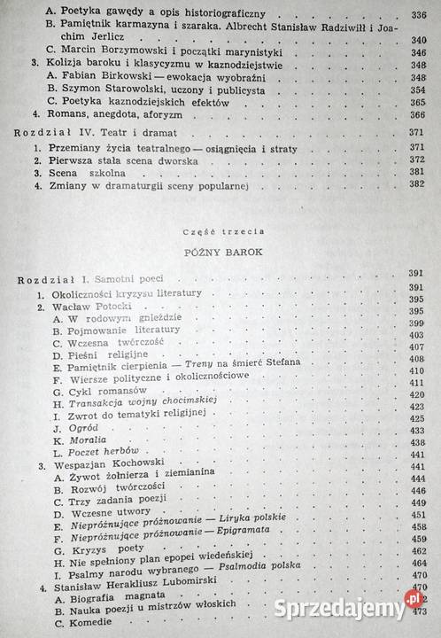 Barok Czesław Hernas Chełm