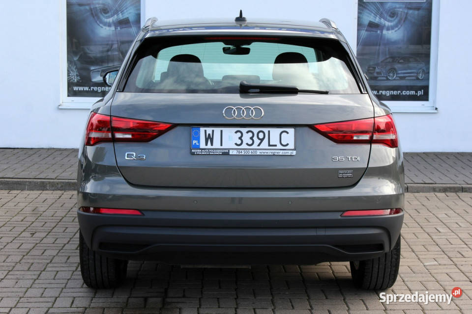 Audi Q3 35TDI 150 SalonPL FV23 Virtual Kokpit wielofunkcyjna kierownica