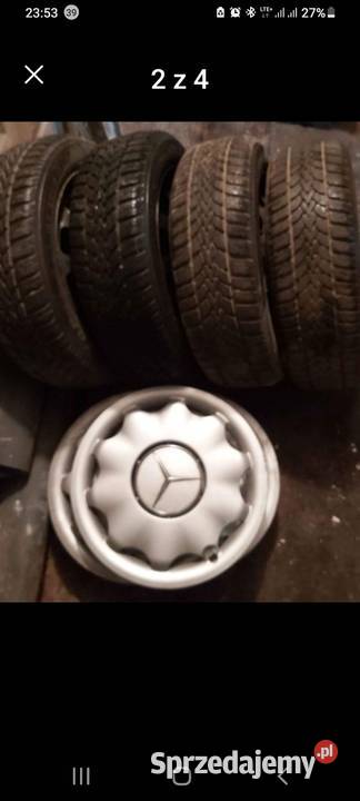 Koła 185 55 r15 Mercedes A klasa wielkopolskie Kalisz