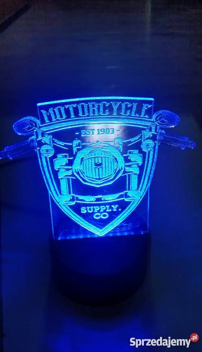 Lampka led 3d Harley Davidson Motor sprzedam