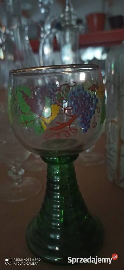 Kieliszki do wina Rymer Na zielonej nodze sprzedam