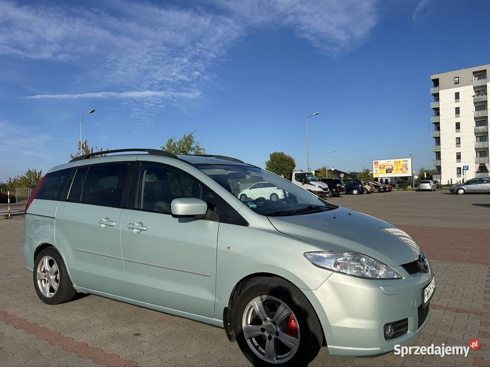 Mazda 5 2008r 20 d 7osobowy grafitowy Gniezno
