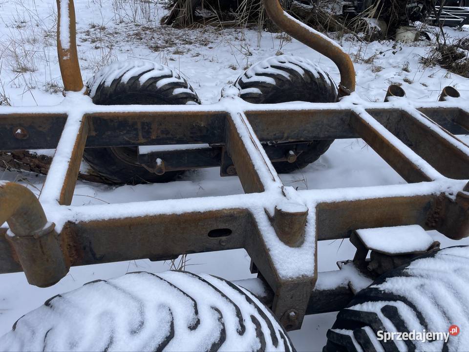 Przyczepa zrywkowa HDS leśna Palms 12d żuraw 695 Leśnictwo Końskie sprzedam