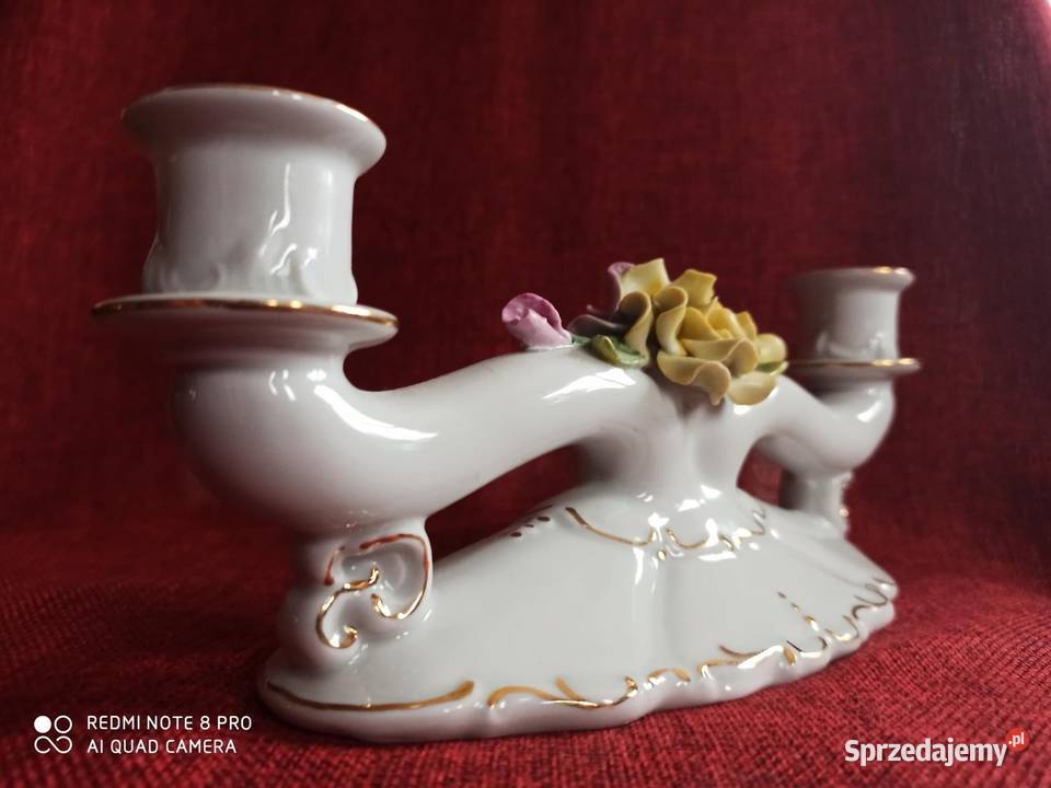 Świecznik Porzellanfabrik GrfenrodaOrt Reinhold