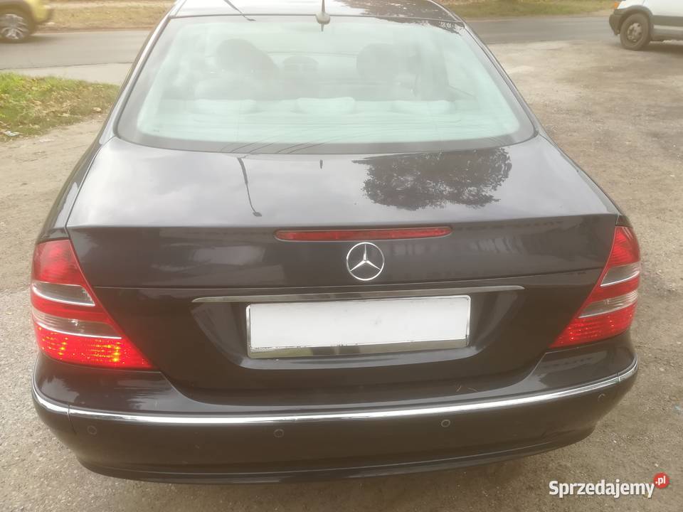 MERCEDES E211 AUTOMAT 18i 2003r SEDAN SERWIS czujnik parkowania Klasa E Bydgoszcz