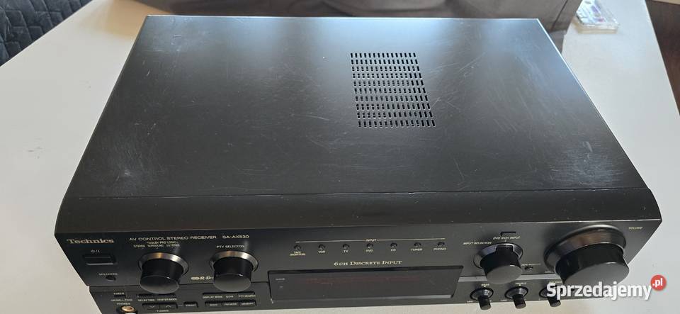 Amplituner Technics SAAX530 Sprawny przeglądzie Amplitunery Warszawa sprzedam