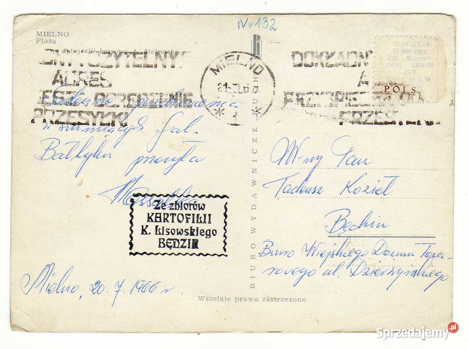 MIELNO PLAŻA świętokrzyskie Krynki