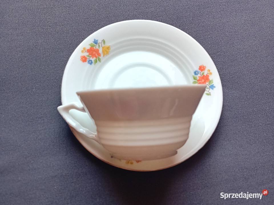 Filiżanka duo art deco Schwarzenhammer Bavaria wielkopolskie