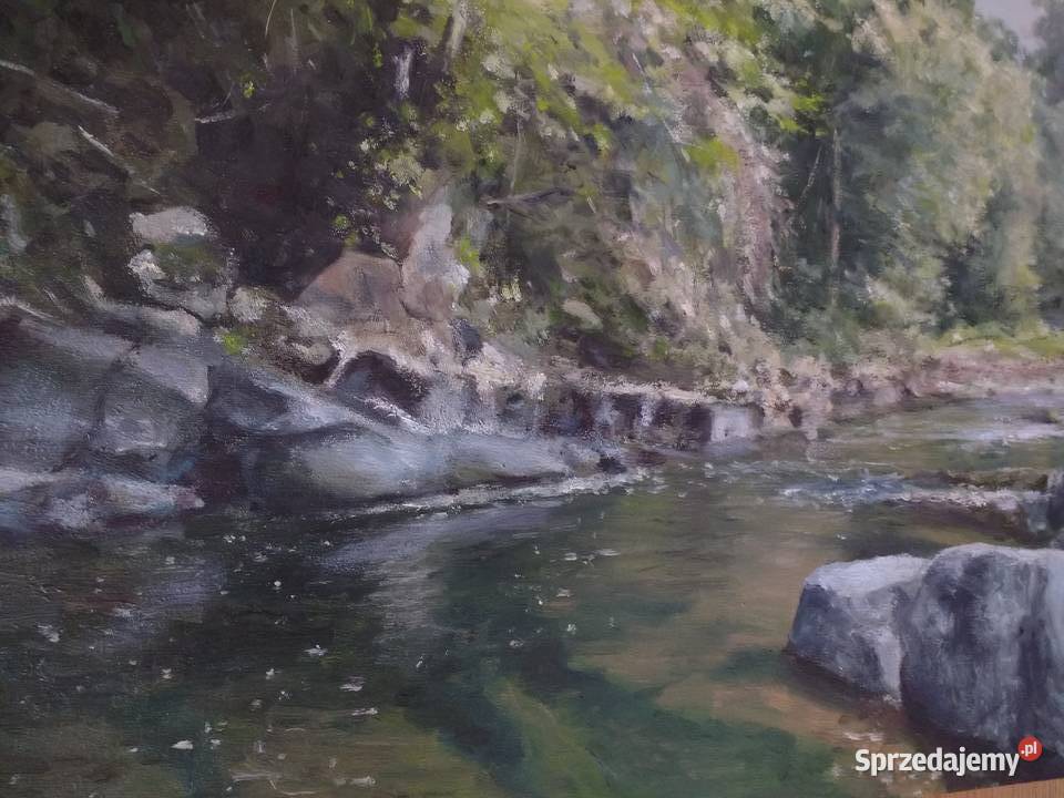 Obraz olejny 50x70 Bieszczady Malarstwo Przeworsk