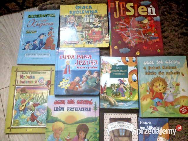 Książki bajki dzieci duży zestaw
