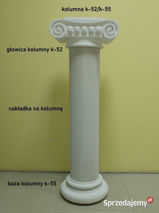 głowica kolumny ze styropianu k52 sztukateria Koszalin
