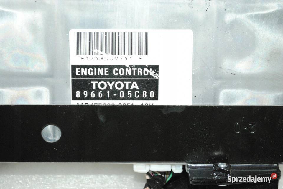 KOMPUTER STEROWNIK 8966105C80 AVENSIS T25 22 D4D