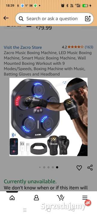 Pad bokserki Drezdenko sprzedam