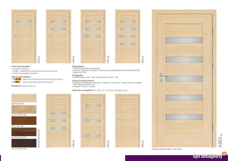 drzwi pokojowe na wymiar kamuflaż futryn nowe