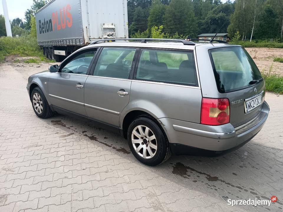 Volkswagen Passat 19 TDI 130 2003r Passat mazowieckie Radom