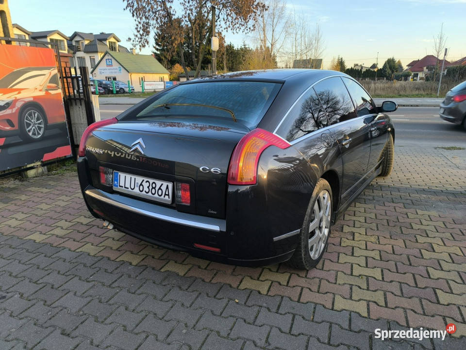 Citroen C6 27 HDi V6 204 Klimatronic Navi elektrycznie ustawiane fotele C6 Łuków