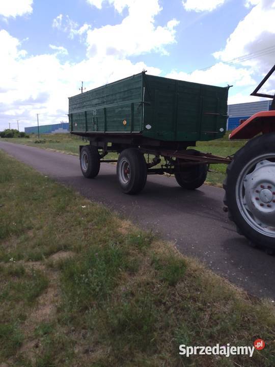 Sprzedam przyczepę wywrotkę wielkopolskie Strzałkowo