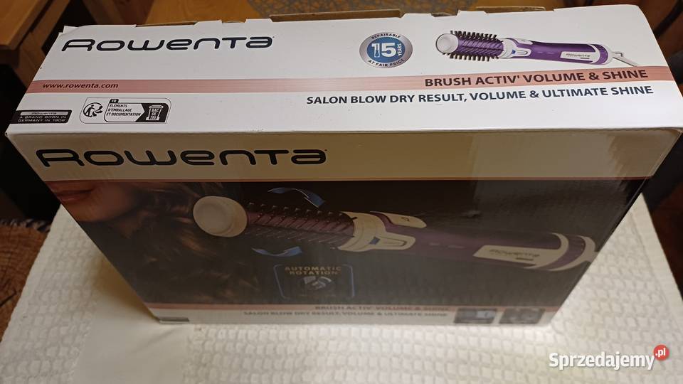 ROWENTA Brush Activ Volume Shine obrotowa Warszawa