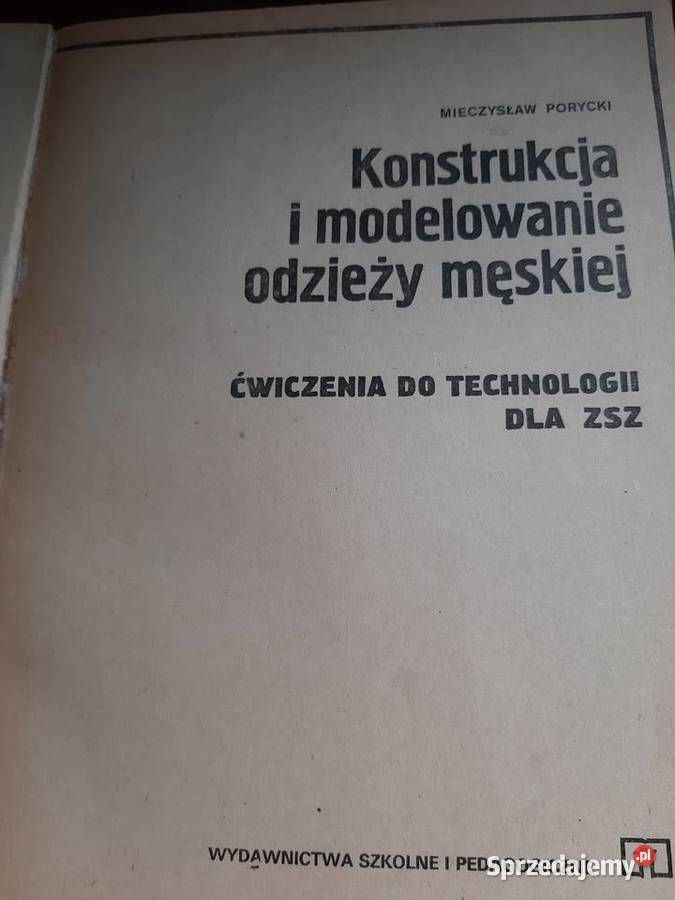 Konstrukcja i modelowanie odzieży męskiej Poznań