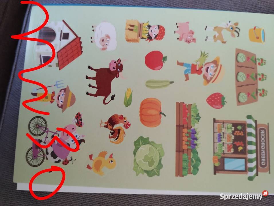 Naklejki zwierzaki numery