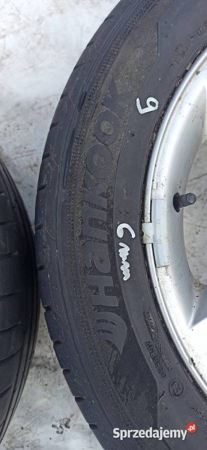 bmw e46 hankook 22550 R16 6mm 19r całoroczne aluminiowe sprzedam