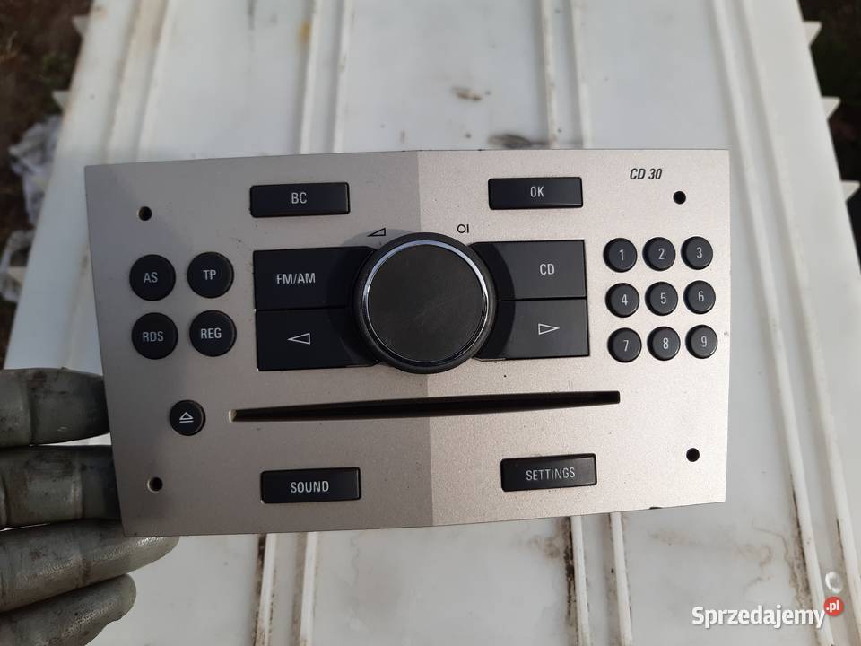 Astra III H Radio adioodtwarzacz CD Fabryczny Sprzęt audio fabryczny Motoryzacja mazowieckie Mińsk Mazowiecki