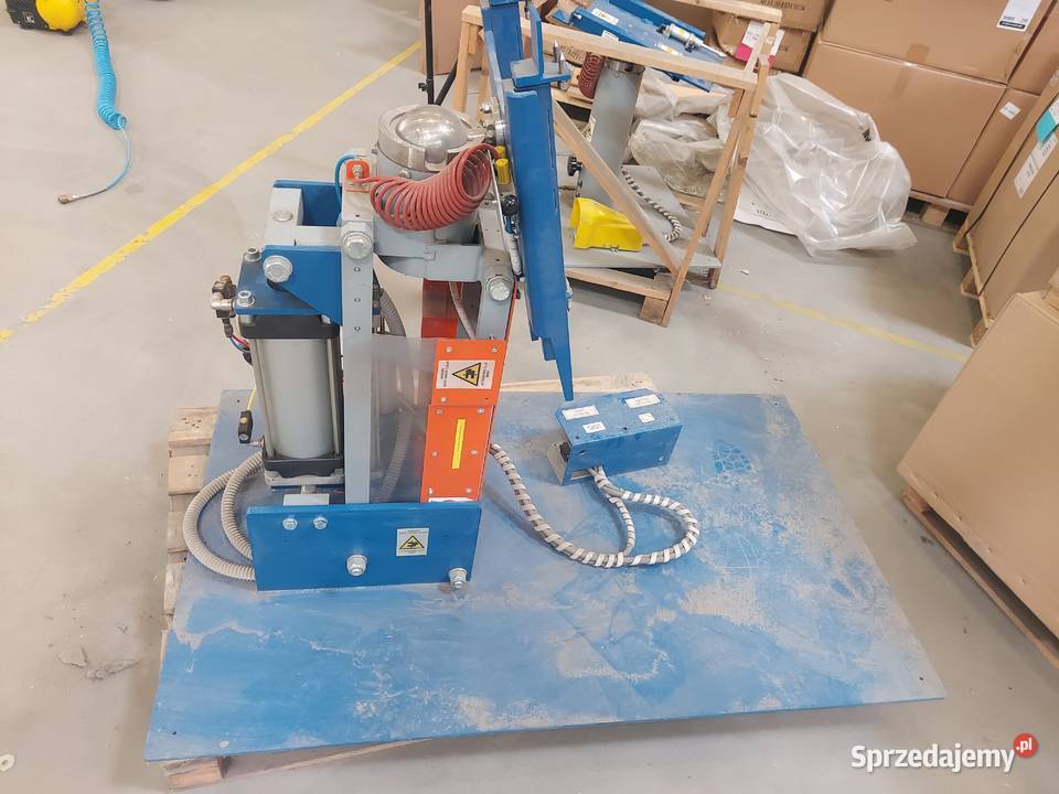 Ruchomy stół roboczy z kolumną kulową i sprzedam