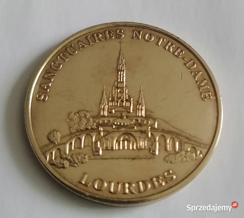Medal Sanktuarium Matki Bożej w Lourdes Gdynia