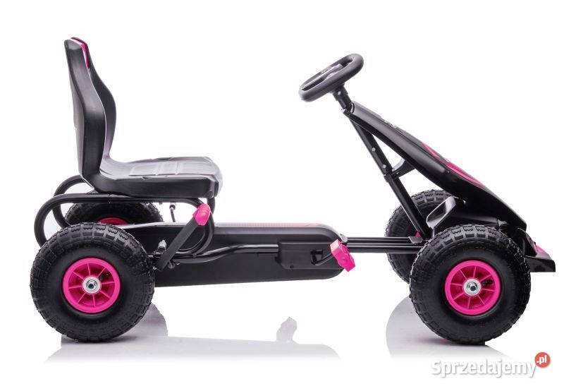 pojazd GOKART NA PEDAŁY pompowane koła auto Myszków