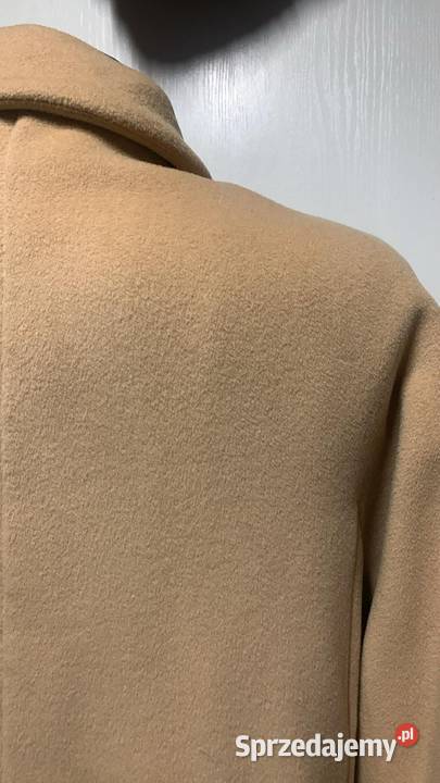 Płaszcz damski kremowy Kurtki i płaszcze Boguchwała