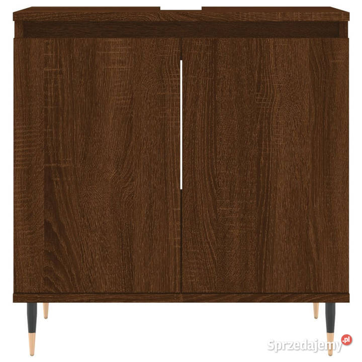 Szafka łazienkowa brązowy dąb 58x33x60 WM831579 Warszawa sprzedam