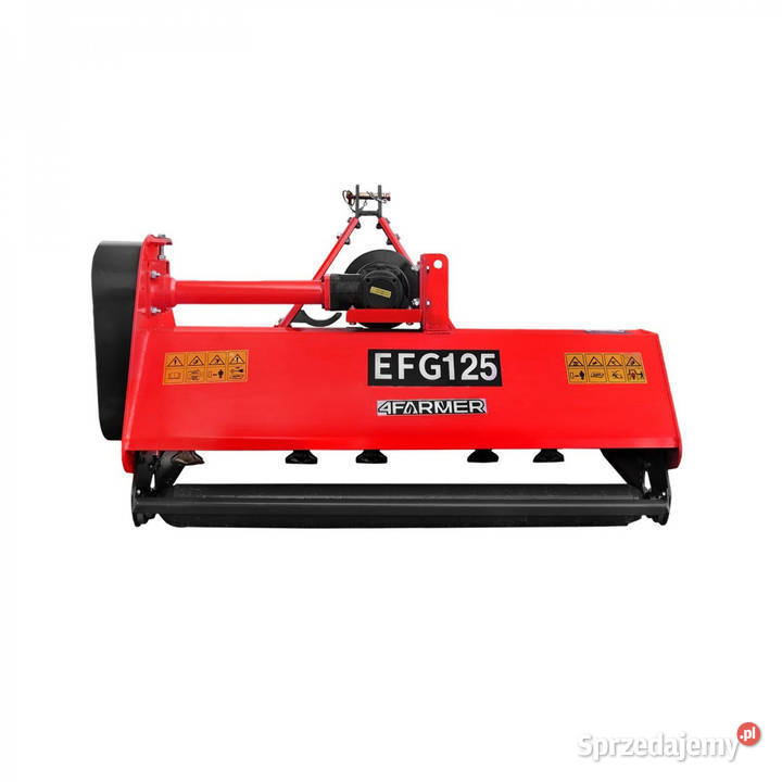 Kosiarka bijakowa EFG 125 4FARMER czerwona Międzyrzec Podlaski