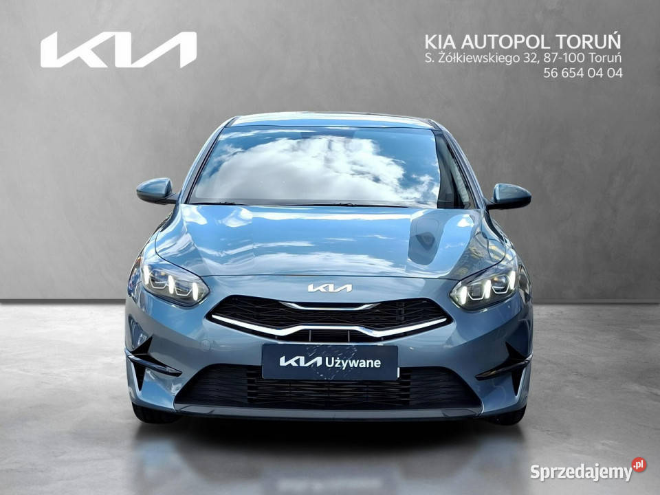 Kia Nowy Ceed fv23demoledybenzyna140manualkamera pełny VAT Toruń