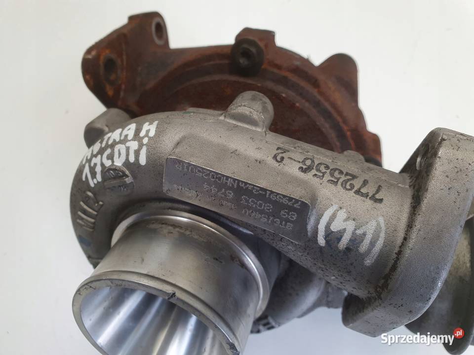 TURBOSPRĘŻARKA Opel Astra IV J 17 CDTI turbo Rudka