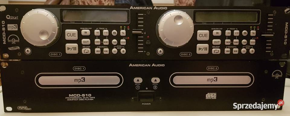 American Audio DCD PRO510 podwójny odtwarzacz CD