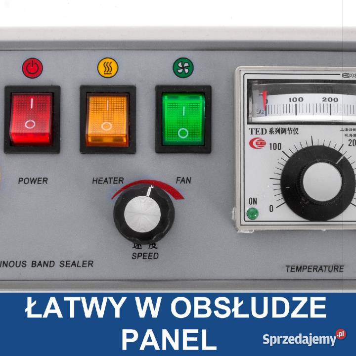 Zgrzewarka taśmowa drukowanie datownik kodowanie Wałbrzych