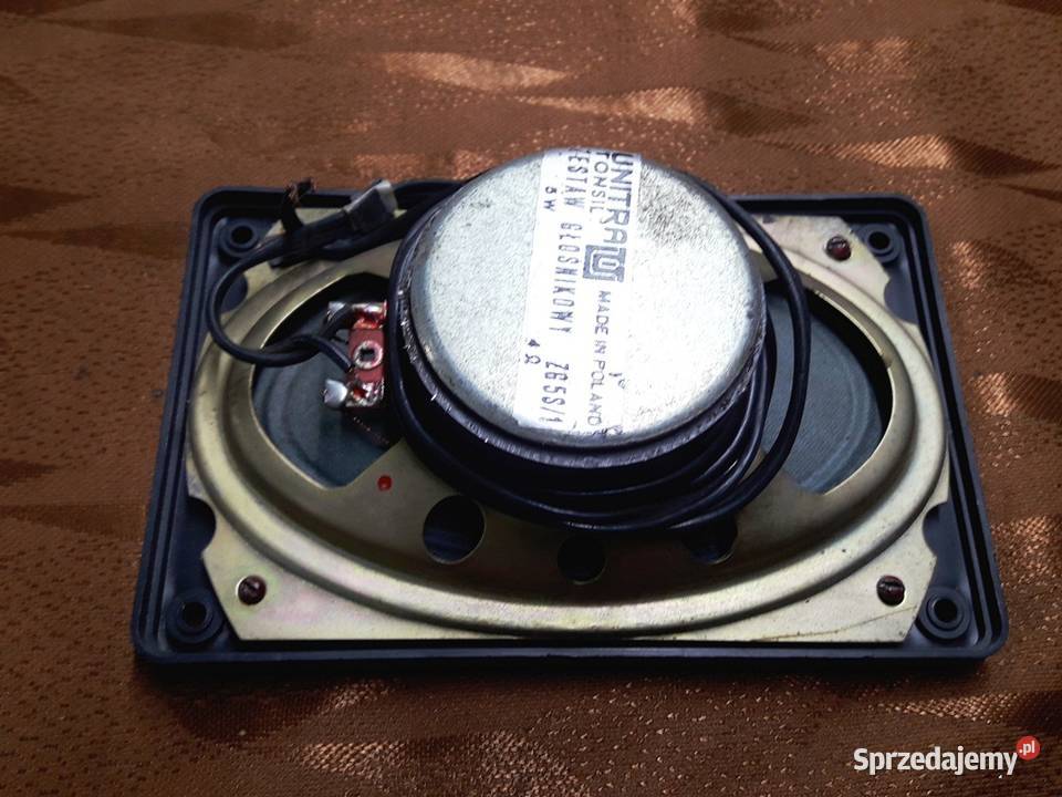 Wartburg Fiat Polonez głośnik Tonsil 5W 4 ohm osobowe Piotrków Trybunalski sprzedam
