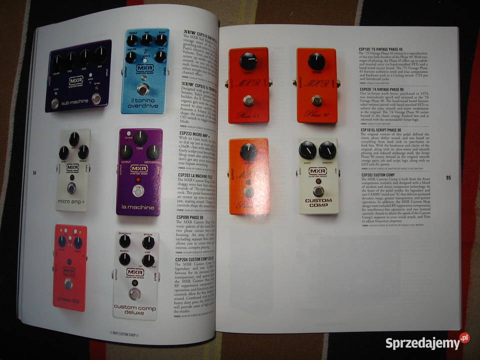 Dunlop guitar effects accessories catalog Kępice