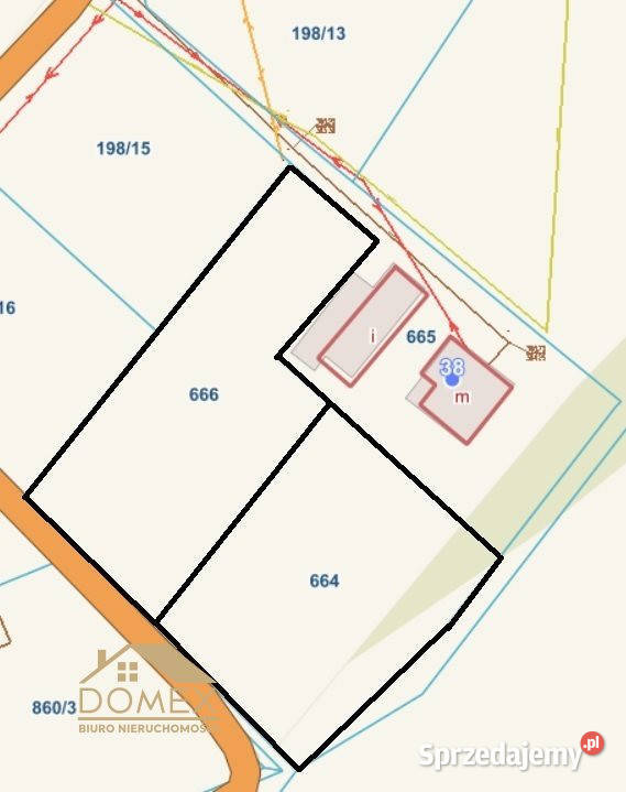 Działka 1284m2 Górki Małe Sprzedaż śląskie