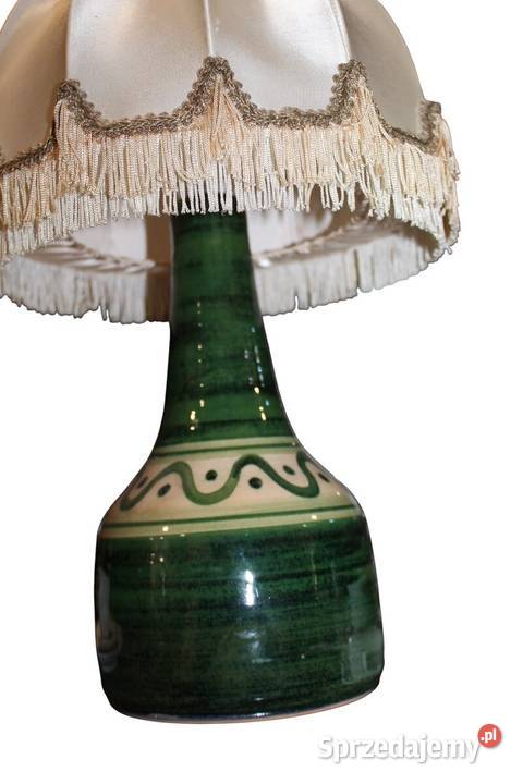 Lampka ceramiczna Gyllenborga z 1975 zachodniopomorskie Szczecin