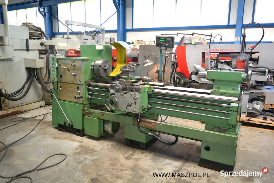 Tokarka TUR 50 S x 1500 stan techniczny ODCZYTY Głowno