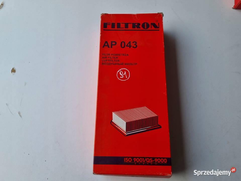 FILTR POWIETRZA Fiat Elba Fiorino Uno 17 D AP043 lubelskie Rudka