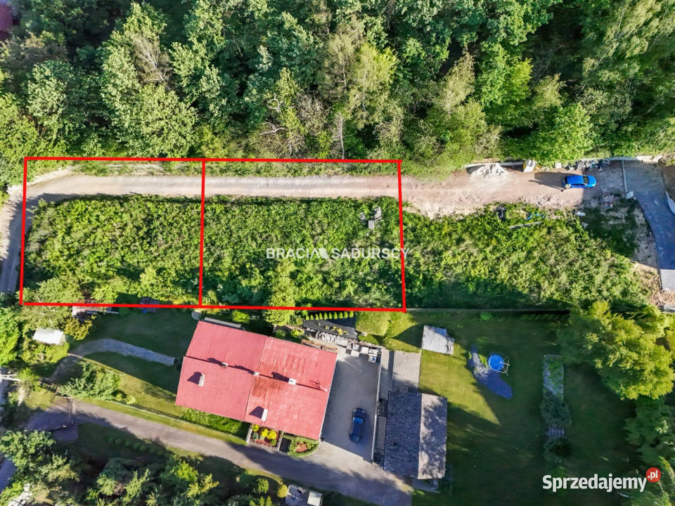 Sprzedaż działki 1464m2 Balice Pod Lasem asfalt