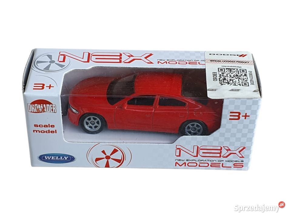 Zabawka model samochodu metalowy Dodge Charger Cieszyn