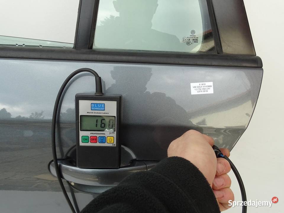 DRZWI LEWY TYŁ LEWE TYLNE LD7X VW GOLF VI MK6