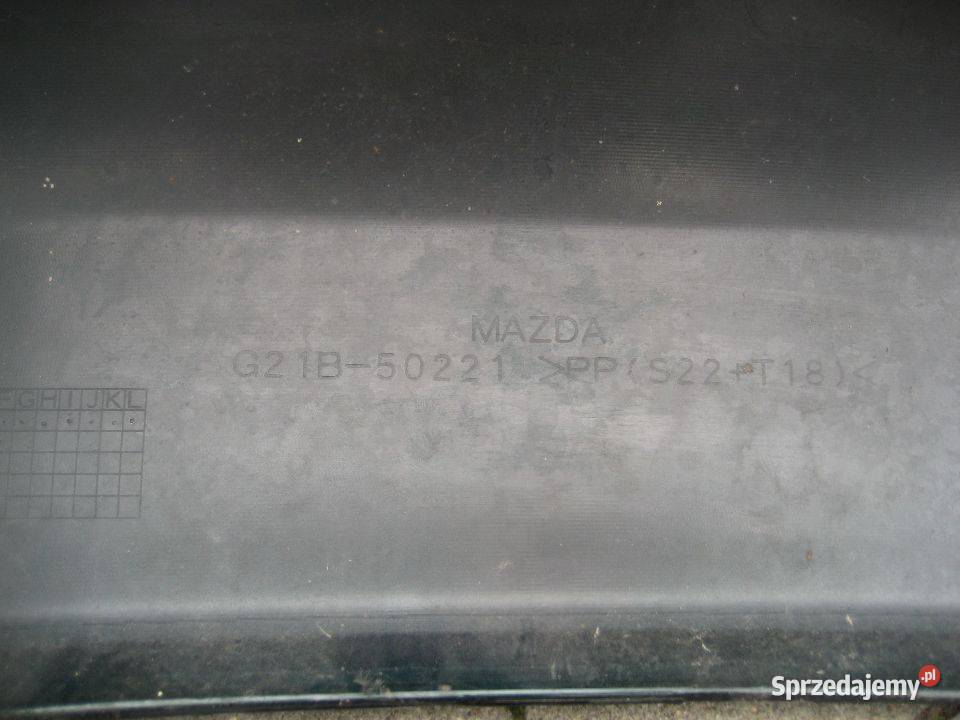 mazda 6 vi gy kombi 0306r zderzak tył tylni osobowe Rakoniewice