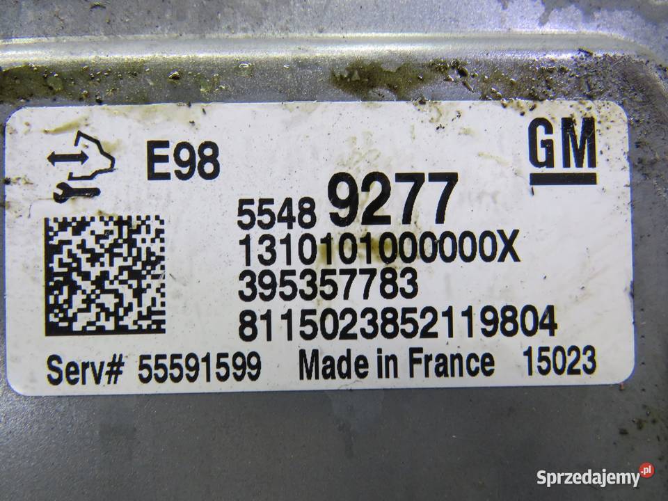 KOMPUTER SILNIKA OPEL CORSA E 13 CDTI 55489277