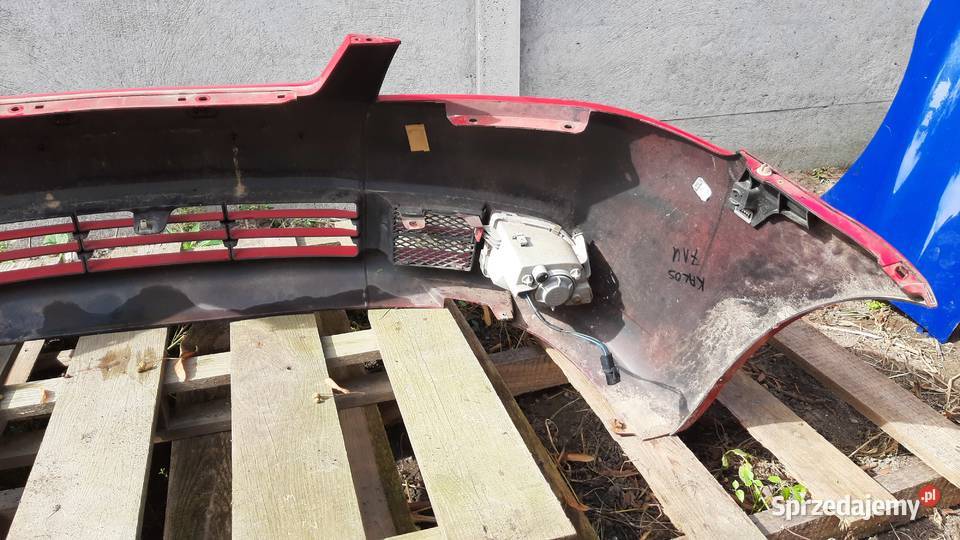 zderzak przód przedni chevrolet kalos lak 71U dolnośląskie Dębno