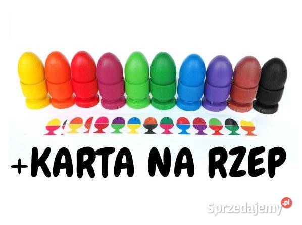 Sorter jajka układanka lewopółkulowa karty pracy Zduńska Wola sprzedam